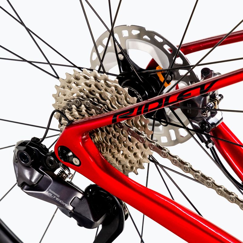 Ridley Fenix SLiC Ultegra DI2 FSD30As Rennrad schwarz/rot SBIFSDRID659 11