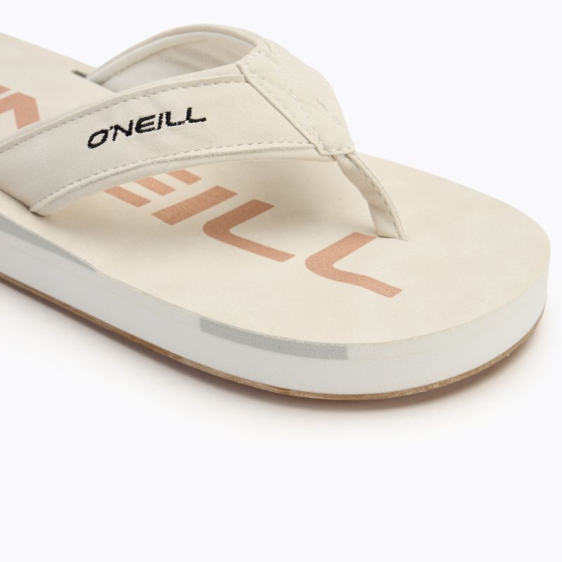 O'Neill Jacky Low Damen Flip Flops hellweiß 7
