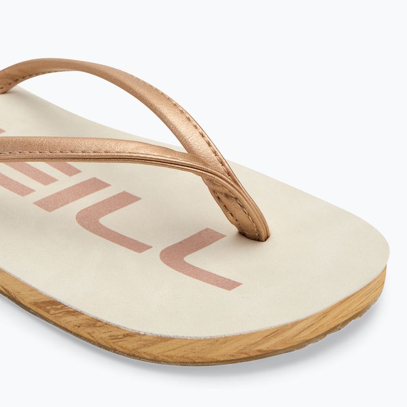 O'Neill Pinetree Low Damen Flip Flops hellweiß 7