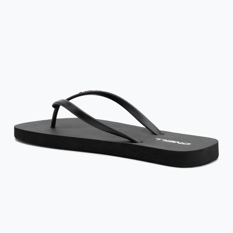 O'Neill Profile Small Logo Damen Flip Flops schwarz 3