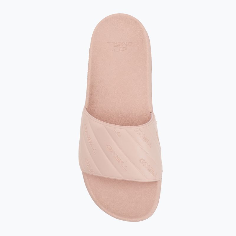 Damen O'Neill Logo Slides Pfirsich Peitsche Flip Flops 5