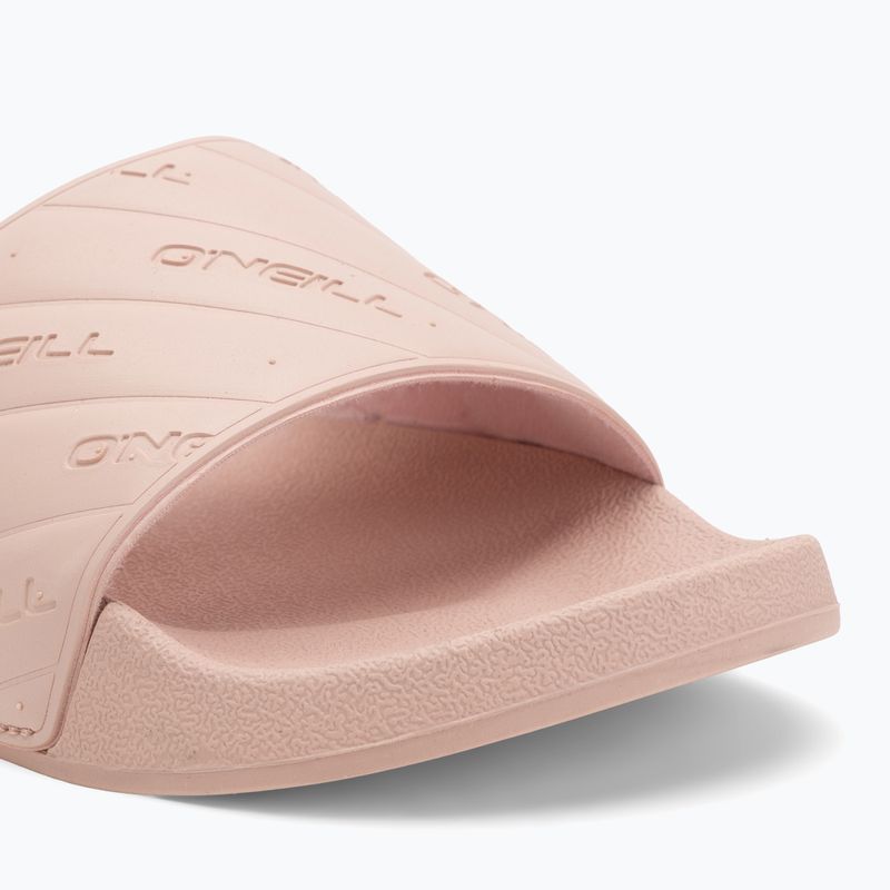Damen O'Neill Logo Slides Pfirsich Peitsche Flip Flops 7