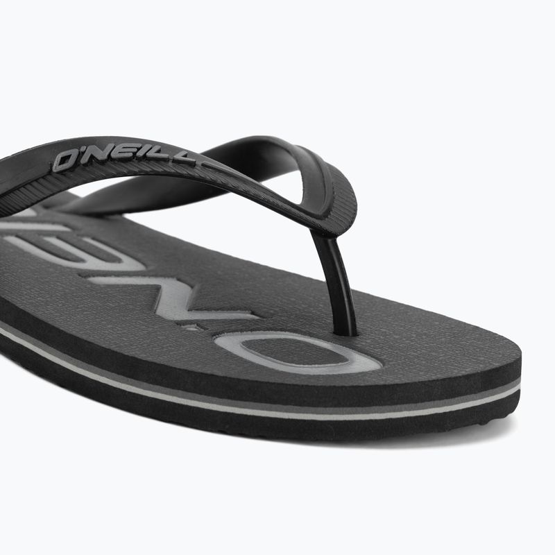 Herren O'Neill Profile Logo Sandalen schwarz 7