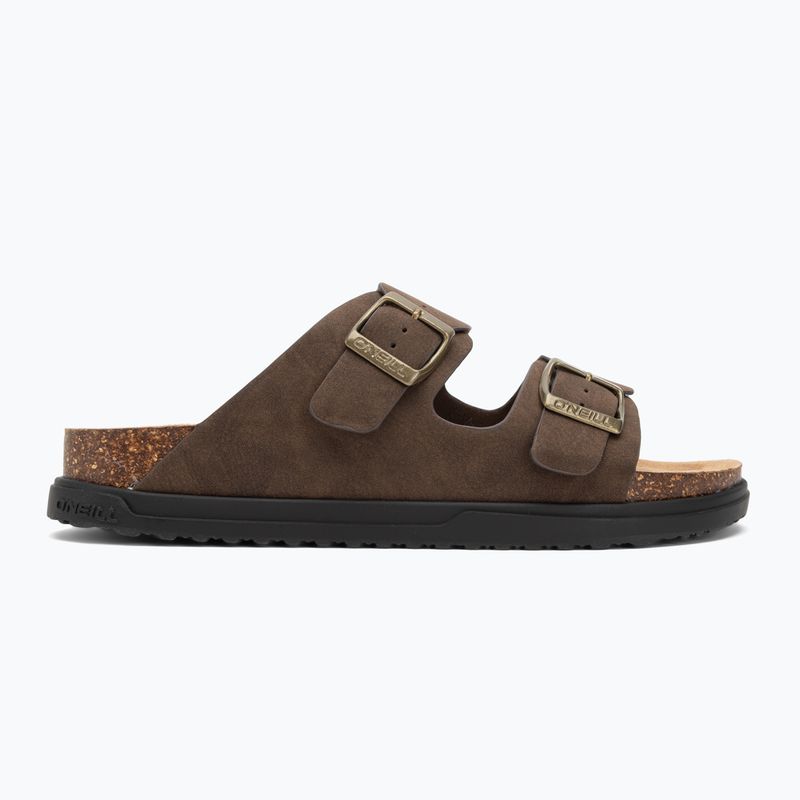 Herren O'Neill Vince Slider Low Kaffeebohnen-Flipflops 2