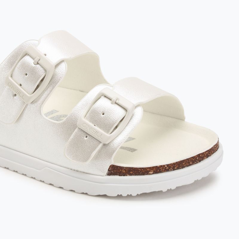 O'Neill Haleiwa Slider Low Jr off white Kinder-Flip-Flops 7