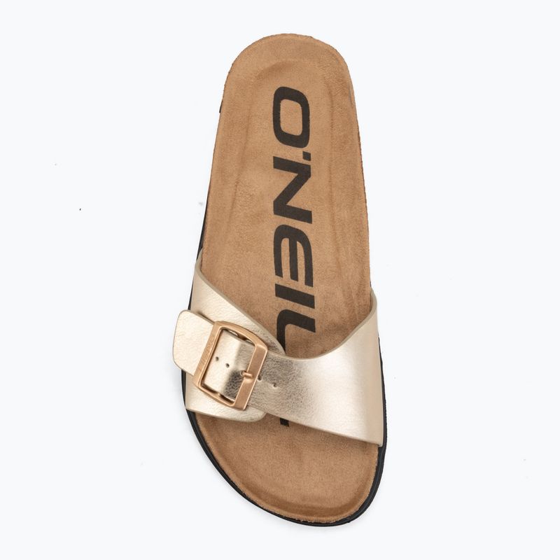 Damen-Pantoletten O'Neill Solana Low gold 5
