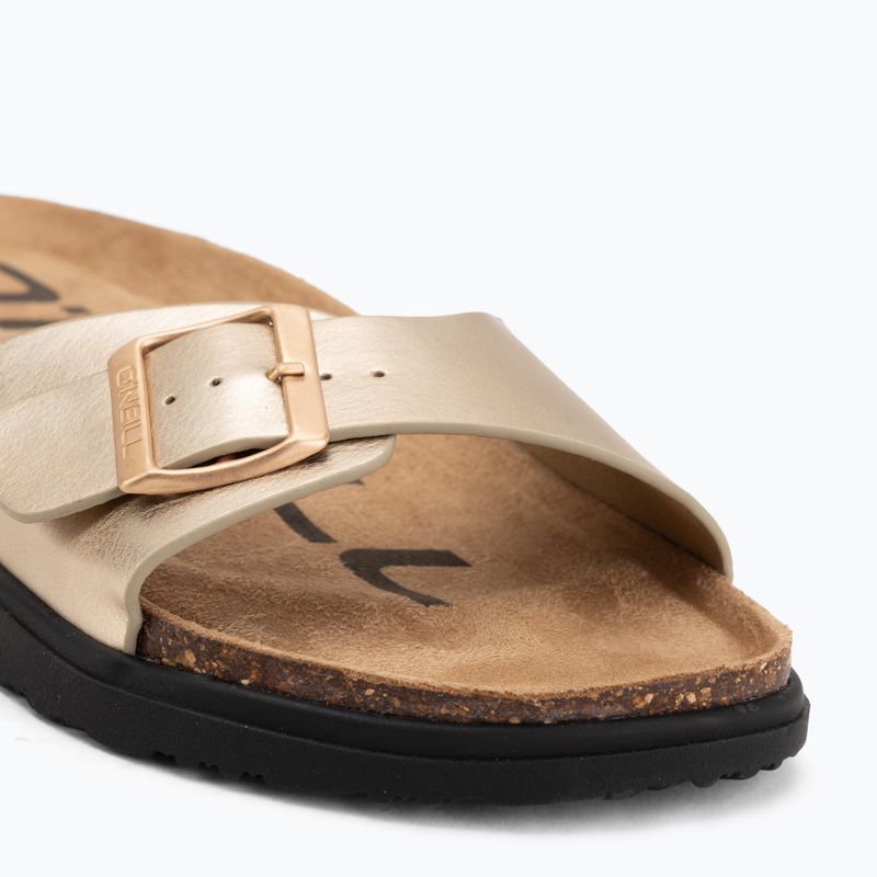 Damen-Pantoletten O'Neill Solana Low gold 7