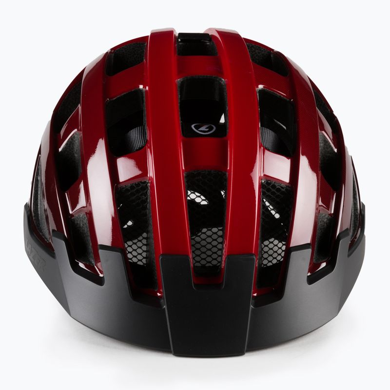 Lazer Compact DLX Fahrradhelm rot/schwarz BLC2227890459 2