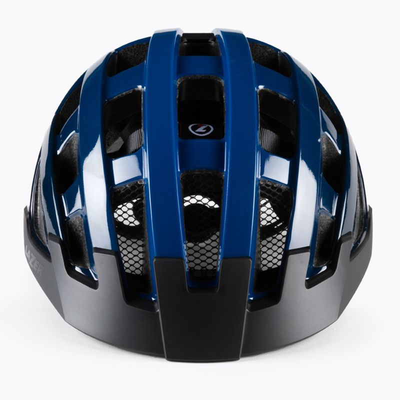 Lazer Compact DLX Fahrradhelm blau/schwarz BLC2227890460 2