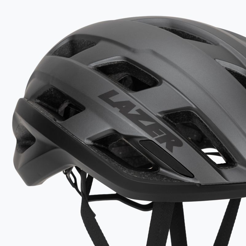 Lazer Strada KinetiCore matt Titanium Fahrradhelm 7