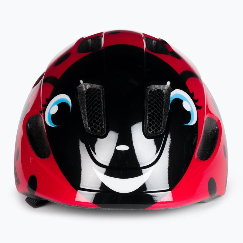 Lazer Pnut KC Kinder Fahrradhelm rot/schwarz BLC2227891162 2