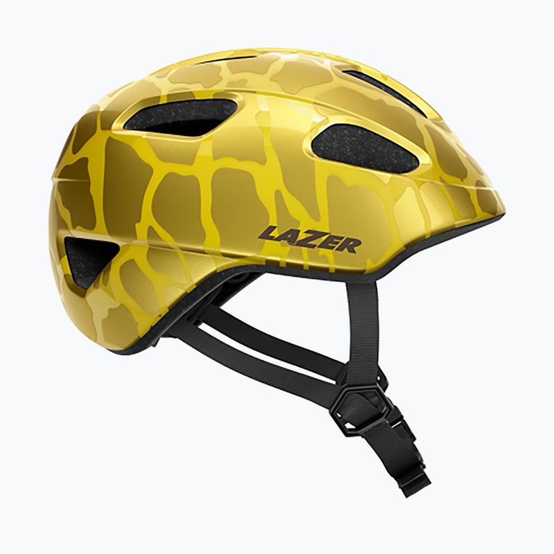 Kinderfahrradhelm Lazer Pnut KC goldene Giraffe