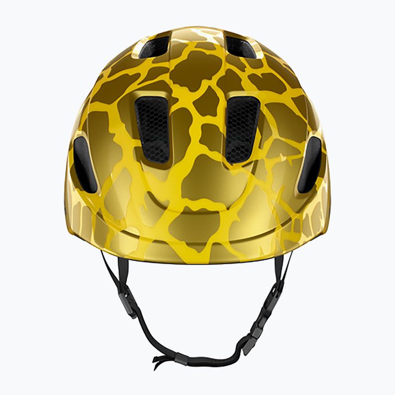 Kinderfahrradhelm Lazer Pnut KC goldene Giraffe 3