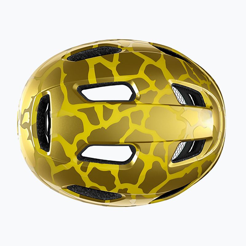 Kinderfahrradhelm Lazer Pnut KC goldene Giraffe 5