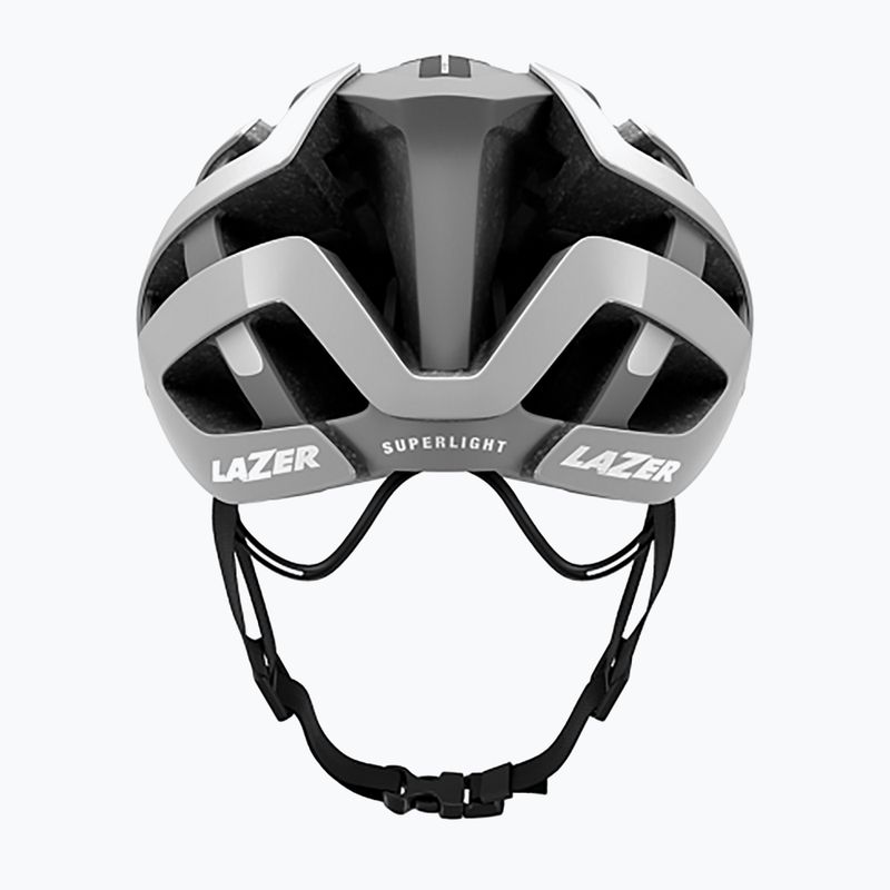 Lazer Genesis eisgrauer Fahrradhelm 4