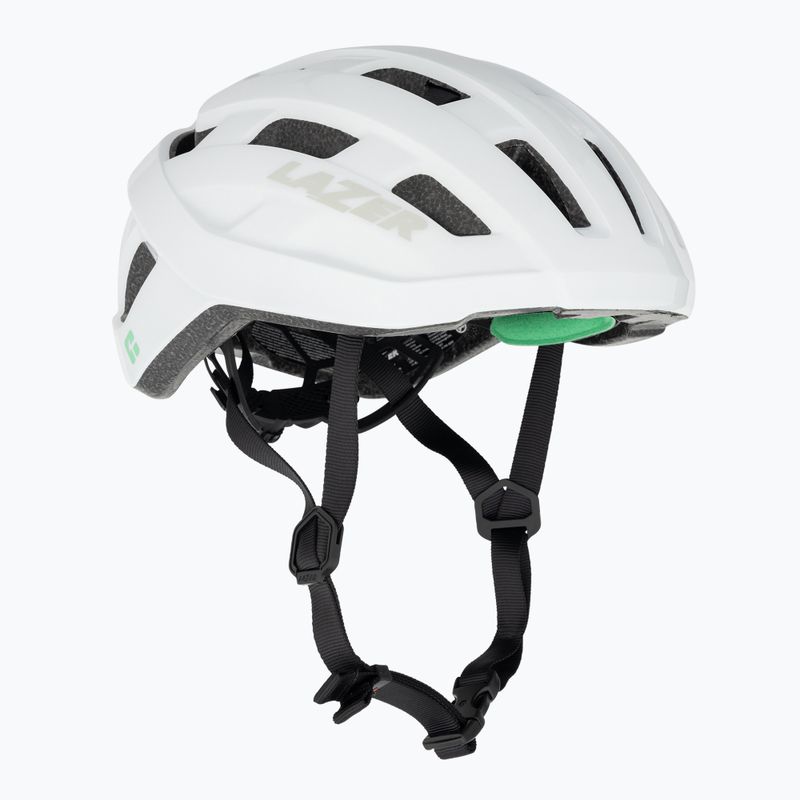 Fahrrad Helm Lazer Tempo KinetiCore white