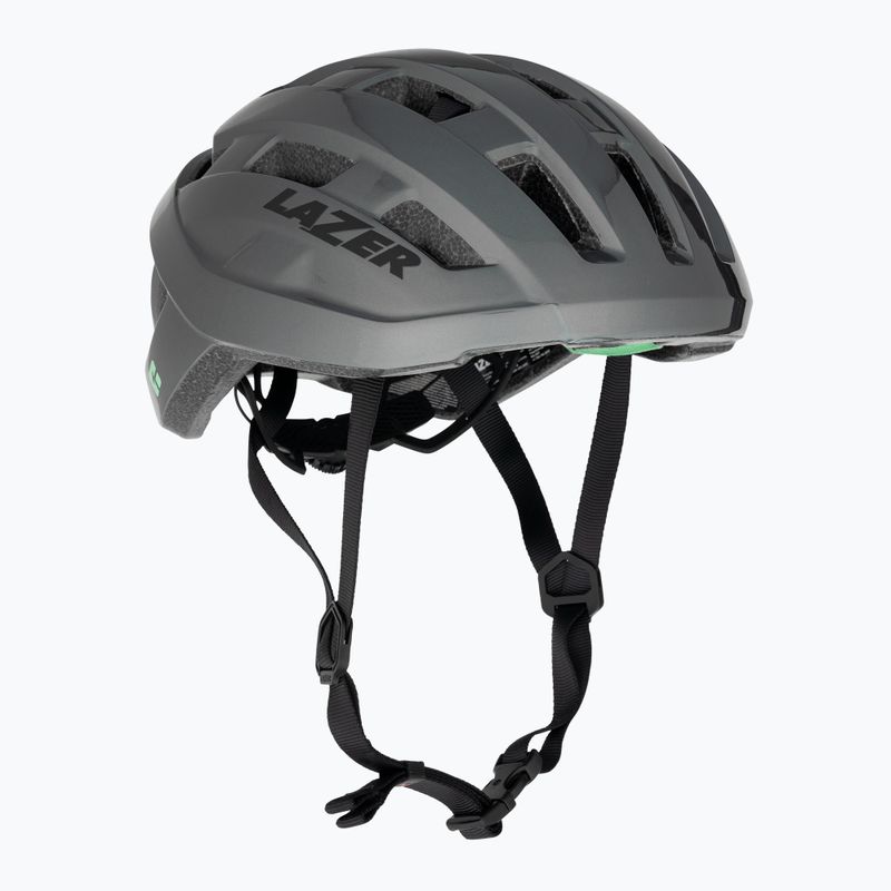 Fahrrad Helm Lazer Tempo KinetiCore titanium