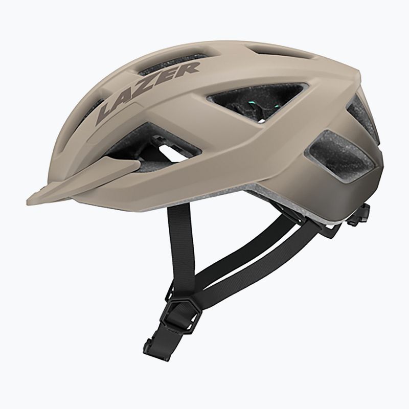 Lazer Cerro KinetiCore matt taupe Fahrradhelm 2