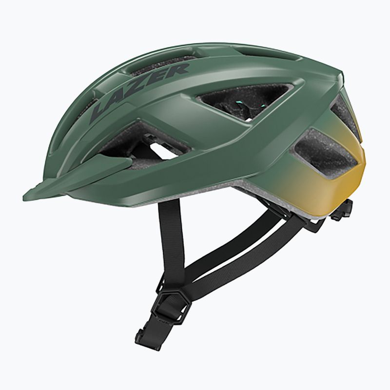 Lazer Cerro KinetiCore Fahrradhelm rauchgrün 2