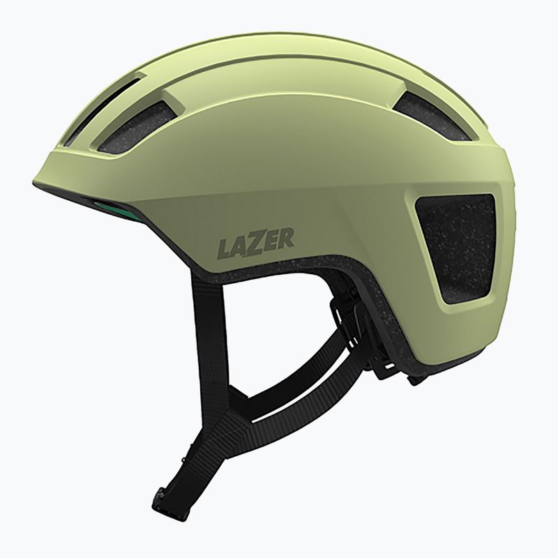 Lazer Verde KinetiCore matt lemongrass Fahrradhelm 2