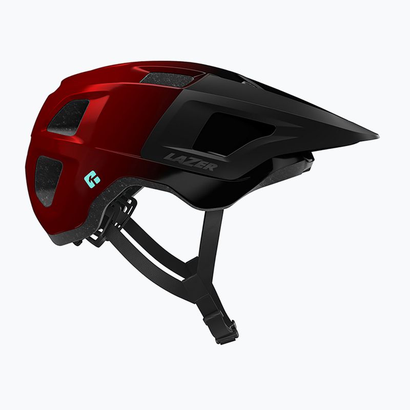 Fahrrad Helm Kinder Lazer Finch KinetiCore metallic red 6