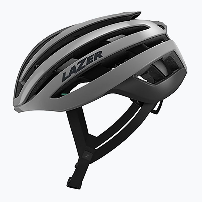 Lazer Z1 KinetiCore Hafen grau Fahrradhelm 2