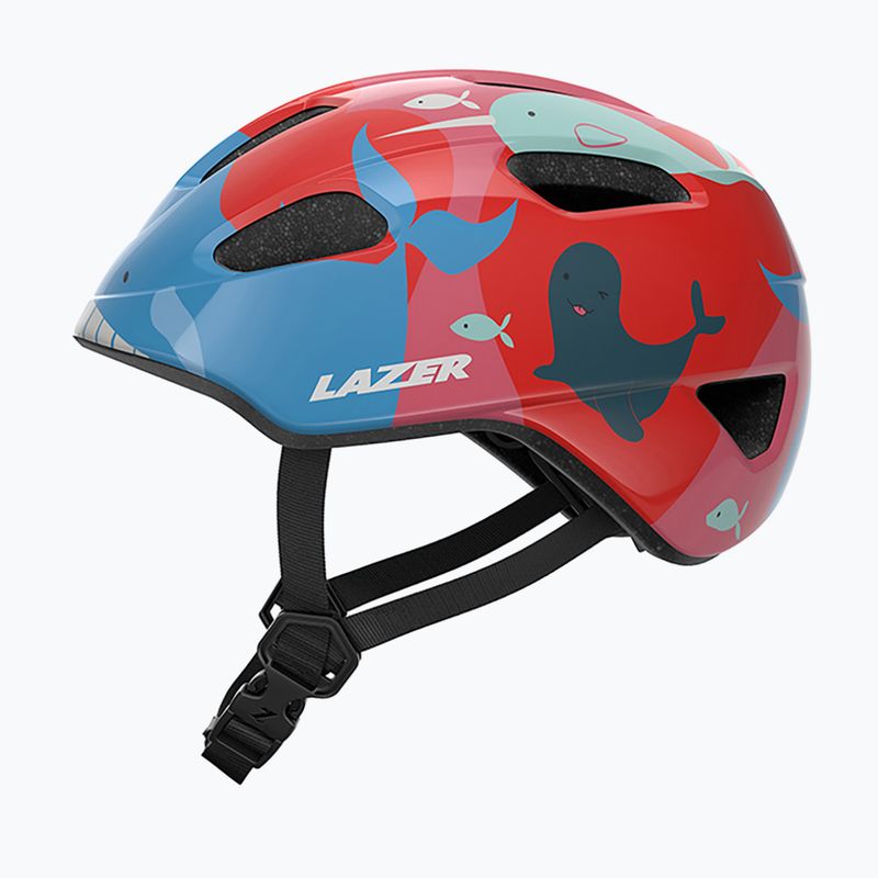 Kinder-Fahrradhelm Lazer Pnut 2.0 KinetiCore ocean life 9