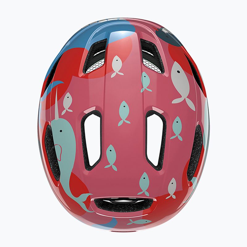 Kinder-Fahrradhelm Lazer Pnut 2.0 KinetiCore ocean life 12
