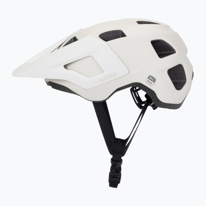 Fahrradhelm Lazer Lupo KinetiCore matte white stone 3