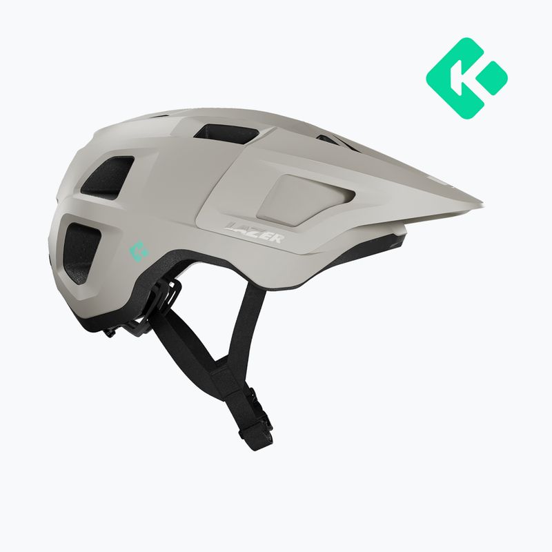 Fahrradhelm Lazer Lupo KinetiCore matte white stone 2