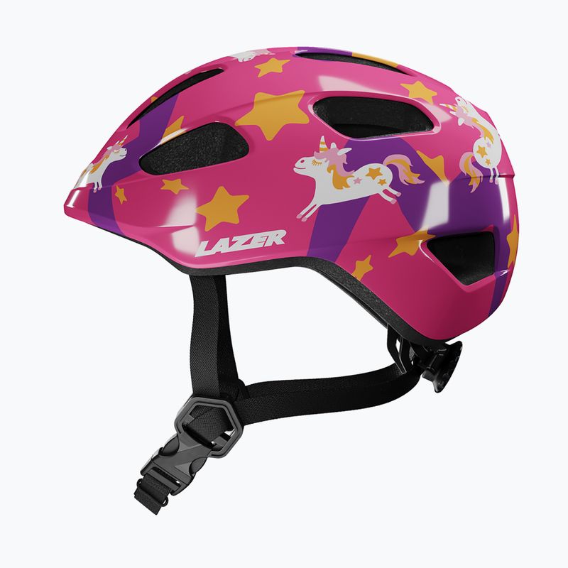 Kinderfahrradhelm Lazer Pnut 2.0 KinetiCore purple pony 3