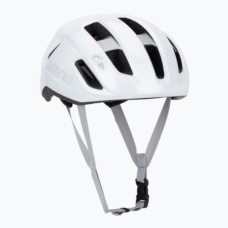 Fahrradhelm Lazer Sphere KinetiCore white/silver