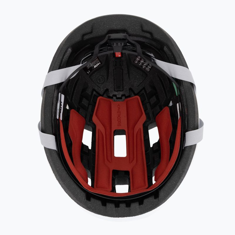 Fahrradhelm Lazer Sphere KinetiCore white/silver 5