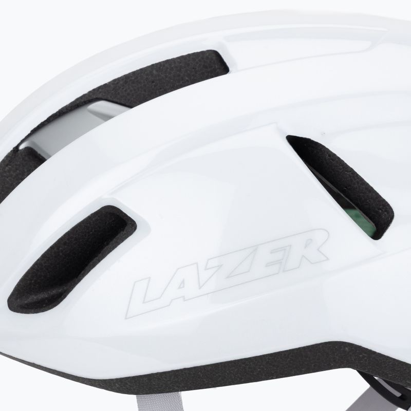 Fahrradhelm Lazer Sphere KinetiCore white/silver 7
