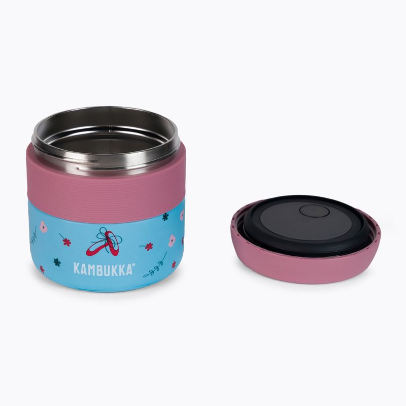 Kambukka Bora Mittagessen Thermoskanne blau und rosa 400 ml 11-06002 3