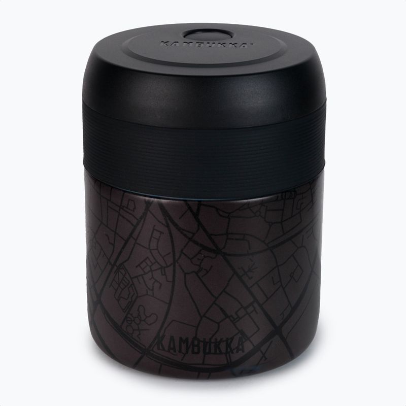 Kambukka Bora Abendessen Thermoskanne schwarz 600 ml 11-06005