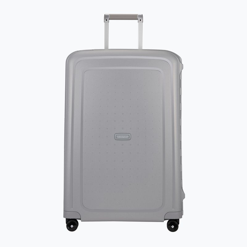 Samsonite S'cure Spinner 102 l silberner Reisekoffer