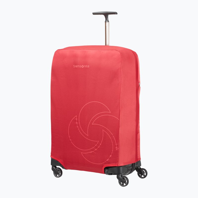 Samsonite faltbare Gepäckabdeckung M/L rot