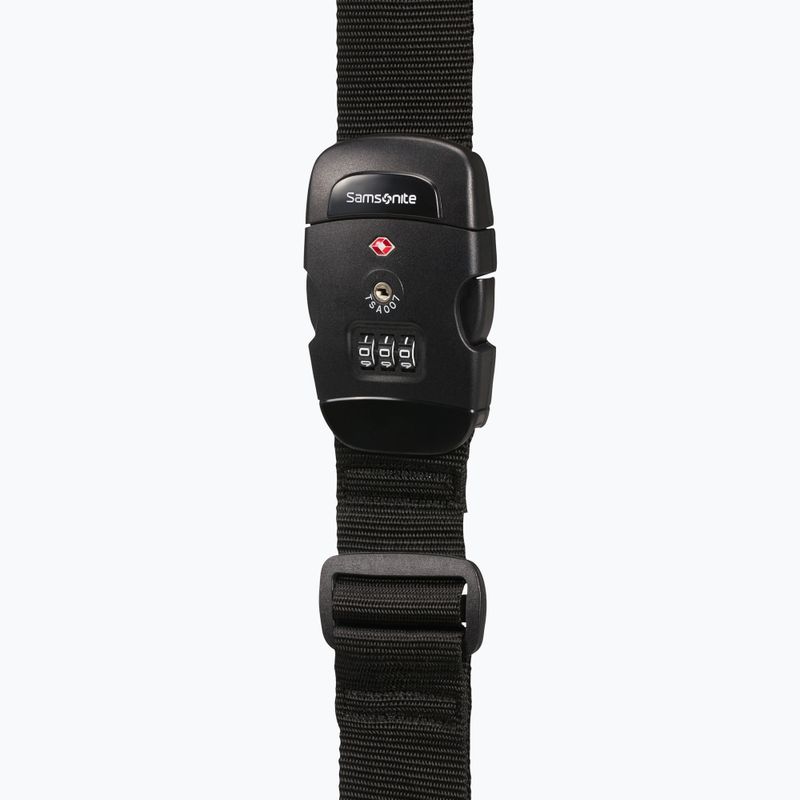 Samsonite Gepäckgurt/Tsa Lock schwarz