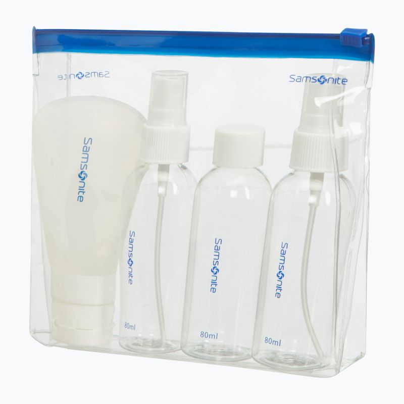 Samsonite Reiseflaschen-Set 4 Stück transluzent