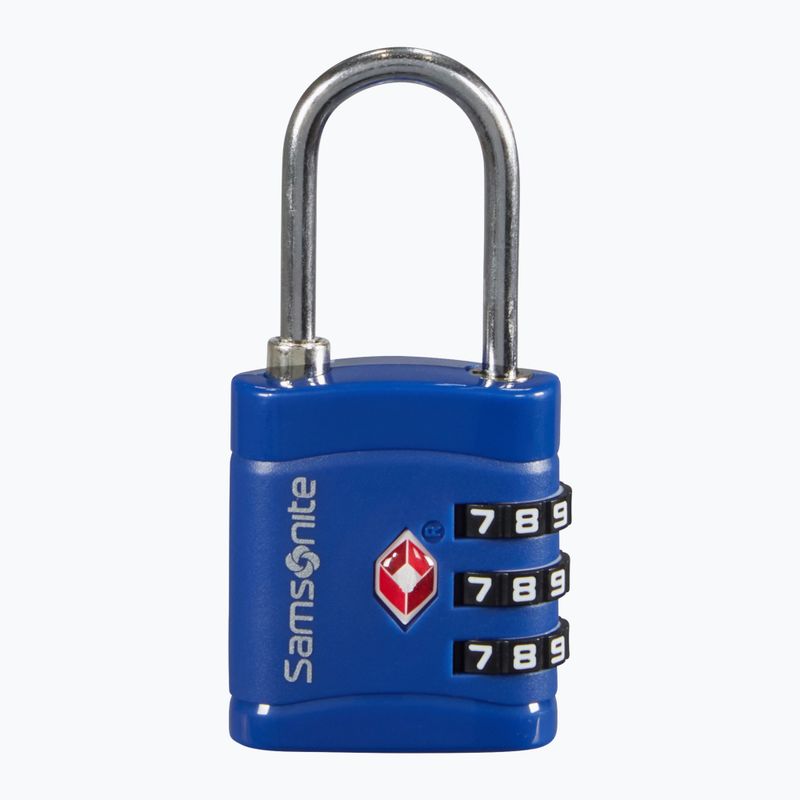 Samsonite Combilock 3Dial Tsa Light Mitternachtsblau Vorhängeschloss