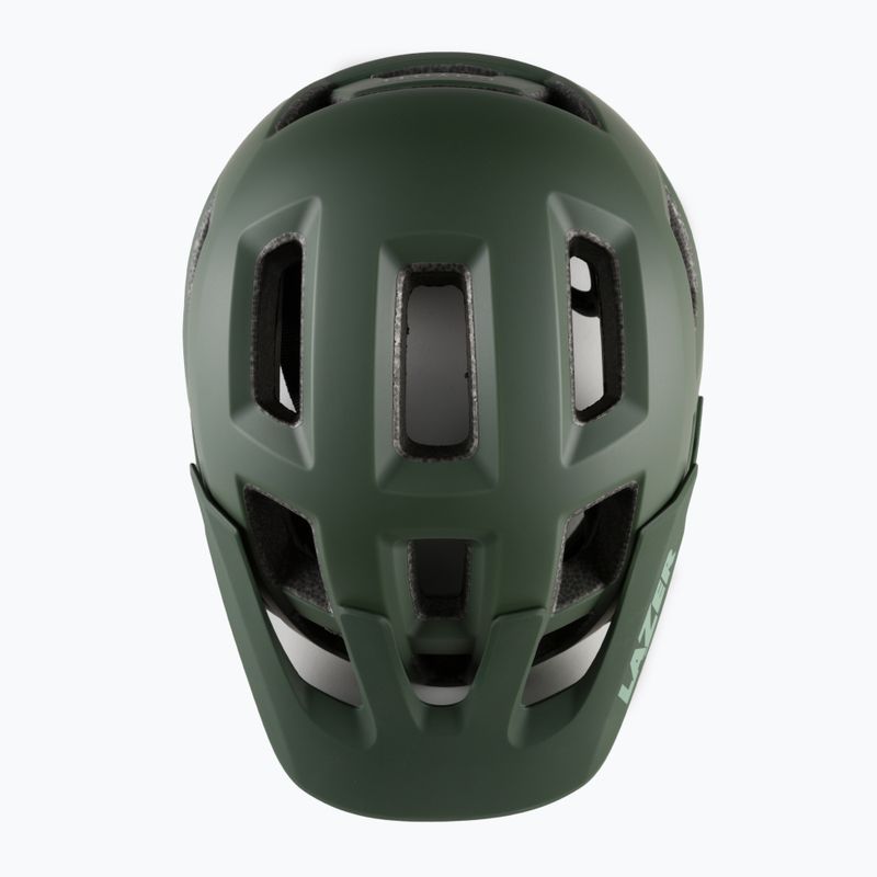 Lazer Coyote CE-CPSC grüner Fahrradhelm BLC2217888895 6