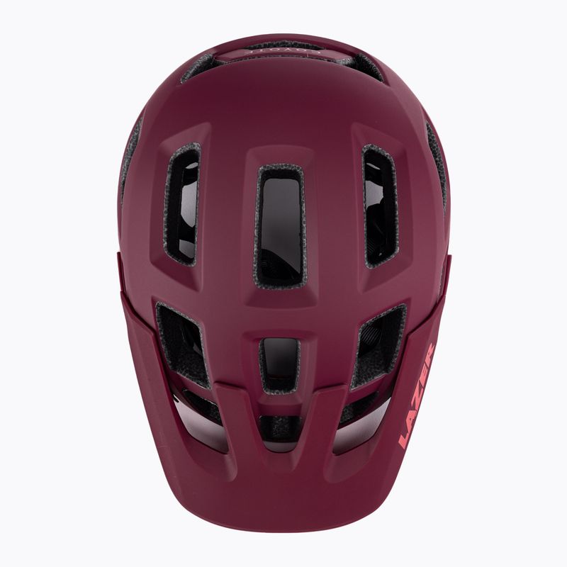 Fahrradhelm Lazer Coyote CE-CPSC rot 6