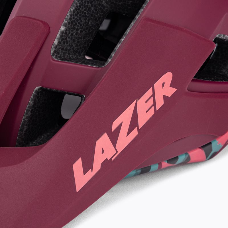 Fahrradhelm Lazer Coyote CE-CPSC rot 7