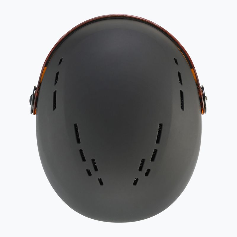 Kinderskihelm Bollé Quiz Visor Jr schwarz/blau matte/orange gun 4