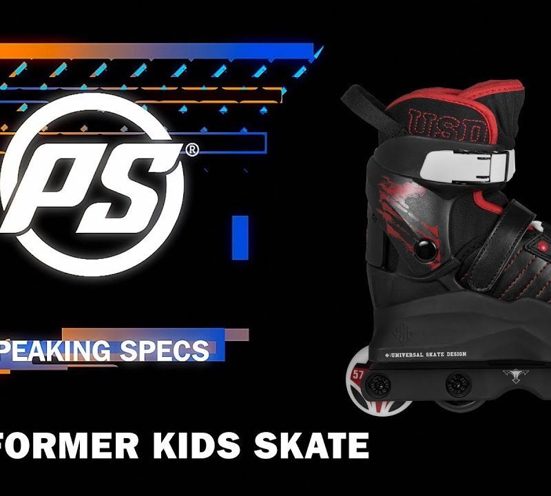 Powerslide Transformer Kinder Rollschuhe schwarz 700350 13
