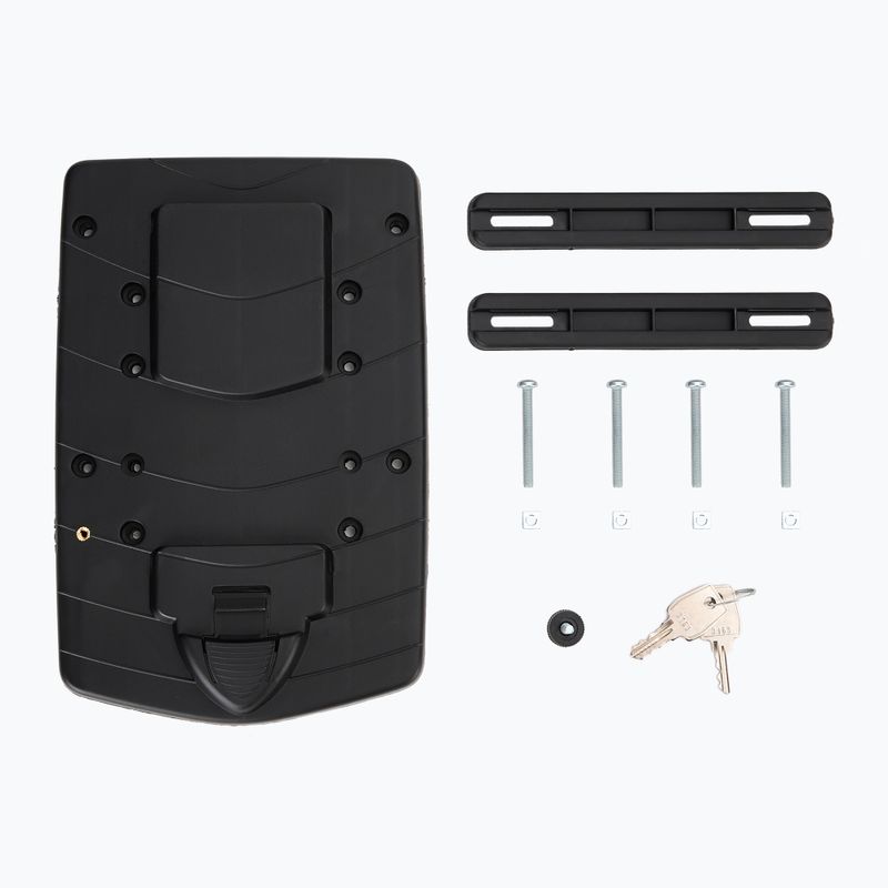 Polisport Top Case QRS 12 l schwarzer Fahrradträgerkoffer 6