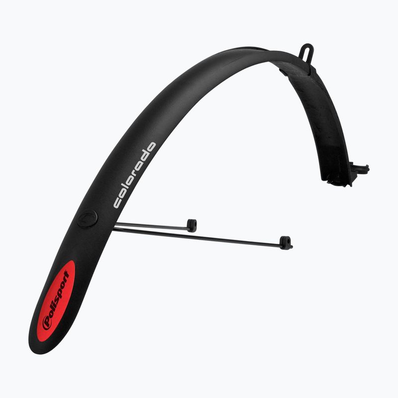 POLISPORT Colorado City/Road Set 28 V-Brake Fahrrad-Schutzbleche schwarz MD 8626500001