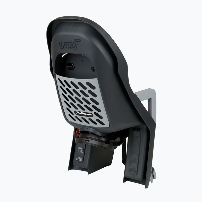 Fahrradsitz Polisport Guppy Maxi+ CFS dark grey/silver 2