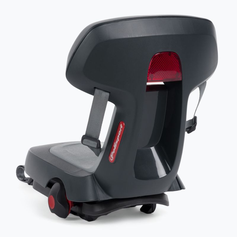 Polisport Guppy Junior CFS Gepäckträger Fahrradsitz grau FO 8636100012 2